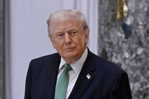US President Donald Trump departs the US Capitol US President Donald Trump departs the US Capitol following the annual Friends of Ireland luncheon.on March 17, 2026 in Washington, DC. Photo by Olivier Douliery ABACAPRESS.COM Washington DC United States  Copyright: xDoulieryxOlivier ABACAx
