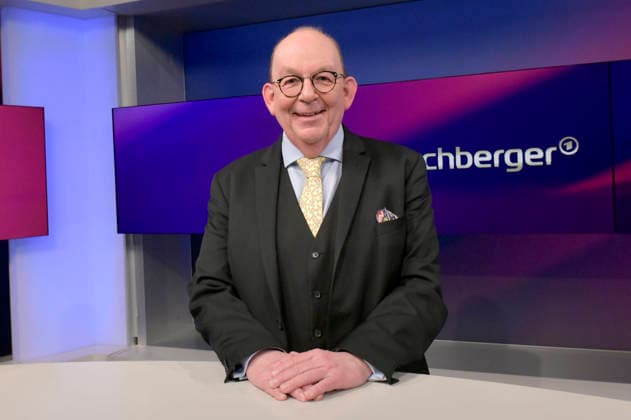 Denis Scheck on the ARD talk show maischberger in Studio Berlin Adlershof Berlin, 17 03 ,2026 Foto:xM.xBehrensx xFuturexImagex maischberger1703_6325