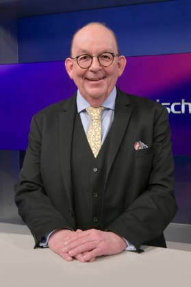 Denis Scheck on the ARD talk show maischberger in Studio Berlin Adlershof Berlin, 17 03 ,2026 Foto:xM.xBehrensx xFuturexImagex maischberger1703_6326