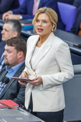 Bundestag Bundestag President Julia Klöckner in the German Bundestag on 18 03 26 in Berlin Berlin Berlin Germany Bundestag