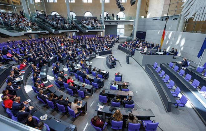 Bundestag Bundestag President Julia Klöckner in the German Bundestag on 18 03 26 in Berlin Berlin Berlin Germany Bundestag