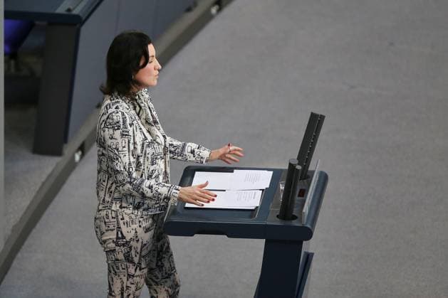 Berlin, Germany, 19 03 2026 German Bundestag 65 Bundestag session Federal Minister of Research, Technology and Space Dorothee Bär CSU Copyright: xdtsxNachrichtenagenturx dts_111600