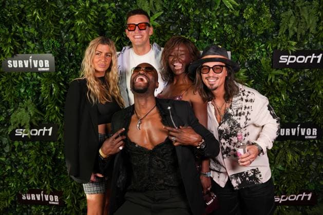 Premiere of Survivor Germany Lisa Postel, Kid Haris, Collins Egege, Jun Kim, Venance Gwladys at the premiere of Survivor Germany SPORT1 on 19 03 2026 at the Cinenova cinema in Cologne Ehrenfeld Cologne CINENOVA Nordrhein Westfalen