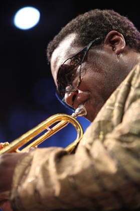 Concert by Wallace Roney Juan les Pins Jazz Festival, tribute to Miles Davis RECORD DATE NOT STATED  Copyright: x EricxDervaux ArtComPressxviaxopale.photox