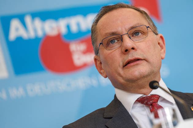 Statement AfD Tino Chrupalla AfD , at a statement of the AfD on 24 07 26 in Berlin Berlin Germany Reichstag