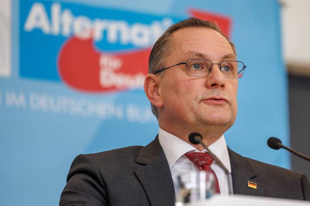 Statement AfD Tino Chrupalla AfD , at a statement of the AfD on 24 07 26 in Berlin Berlin Germany Reichstag