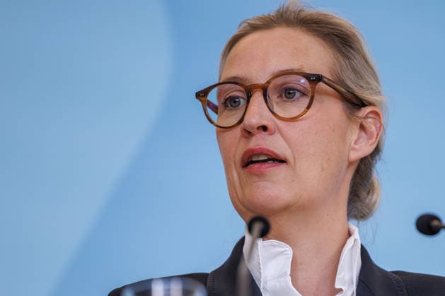 Statement AfD Alice Weidel AfD , at a statement of the AfD on 24 07 26 in Berlin Berlin Germany Reichstag