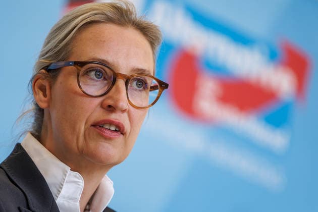 Statement AfD Alice Weidel AfD , at a statement of the AfD on 24 07 26 in Berlin Berlin Germany Reichstag