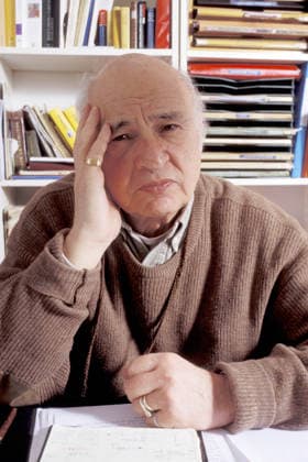 Edgar MORIN Date 19960221 Hannah Assouline Opale photo RECORD DATE NOT STATED  Copyright: x HannahxAssouline Opale.photox