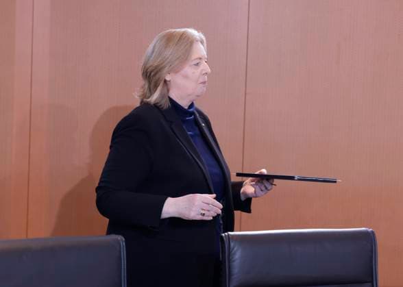 Bärbel Bas, Federal Minister of Labor and Social Affairs , Germany, Berlin, Federal Chancellery, At its 38th meeting on 25 March 2026, the Federal Cabinet will discuss, among other things, the draft law to strengthen the rights of injured persons, especially those who have suffered serious violence and sexual offences, to psychosocial trial support