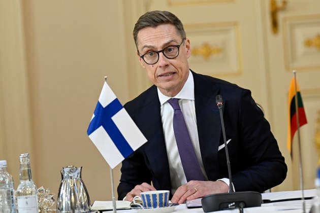 LKS 20260326 Finnish President Alexander Stubb attending the working session of the Joint Expeditionary Force JEF Leaders’ Summit in Helsinki, Finland on March 26, 2026. The topics on the agenda include support from the JEF countries to Ukraine and the overall security situation in Europe. - EMMI KORHONEN Helsinki Finland  Copyright: xEmmixKorhonenx LVUn4aneSkA