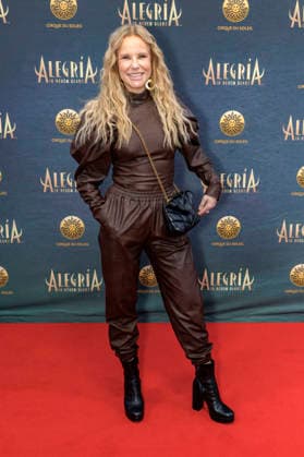 Katja Burkhard at the premiere of the Cirque du Soleil Alegria show in the Glasmacherviertel Düsseldorf, 26 03 2026 Foto:xO.xLangelx xFuturexImagex alegria_6329