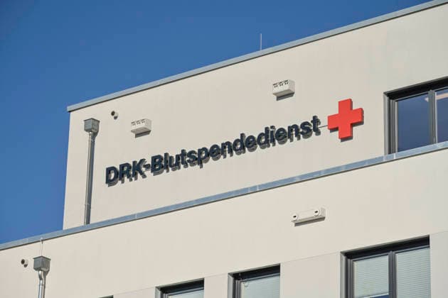 DRK, German Red Cross Blood Donor Service, Hindenburgdamm, Berlin, Germany