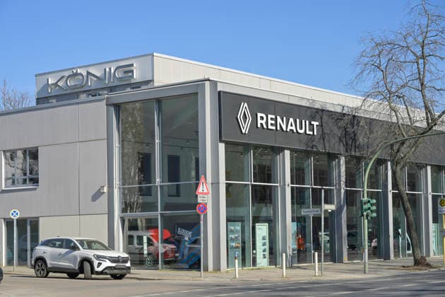 Renault König dealership, Kolonnenstraße, Schöneberg, Berlin, Germany