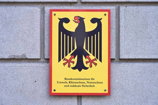 Shield, Federal Ministry for the Environment, Climate Protection, Nature Conservation and Nuclear Safety, Mitte, Berlin, Germany
