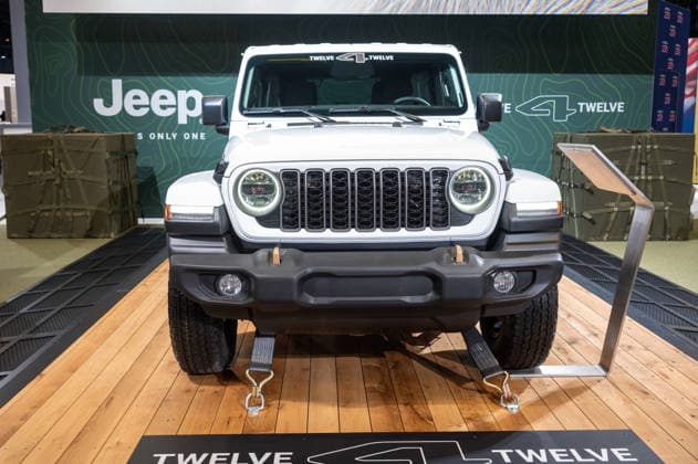 April 1, 2026, New York, United States: A 2026 Jeep Wrangler 85TH Anniversary Edition seen on display at the New York Auto Show media day at the Jacob K. Javits Convention Center on April 01, 2026 in New York City. New York United States  - ZUMAs197 20260401_aaa_s197_396 Copyright: xRonxAdarx