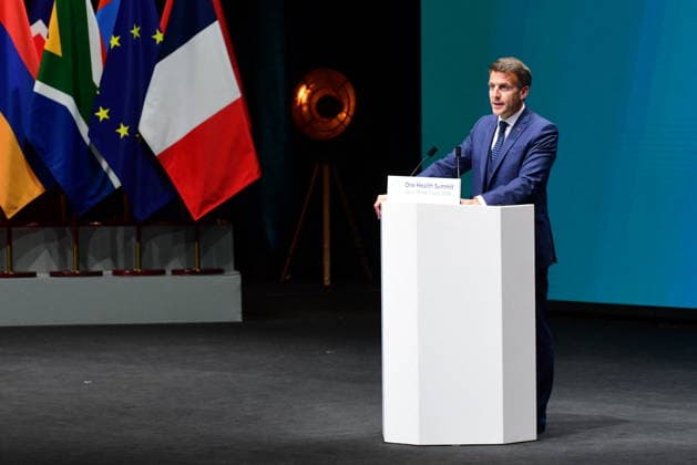 Emmanuel Macron President of the French Republic Speech by E Macron President of the French Republic , on the occasion of the opening session of the One Health Summit at the Cité Internationale de Lyon, on April 7, 2026 The French Head of State met with T A Ghebreyesus, Director-General of the World Health Organization From April 5 to 7, the city of Lyon, the French capital of health, will host the ninth One Planet Summit, dedicated to the One Health approach, which takes into account the interdependence between human, animal and environmental health, and thus enables better prevention and treatment of diseases. The Summit will also be an opportunity to advance the reform of the global health system to make it more resilient, Romain Douc  Copyright: xRomainxDoucelinx xBestimagexRomainxDoucelinx xBestimagex
