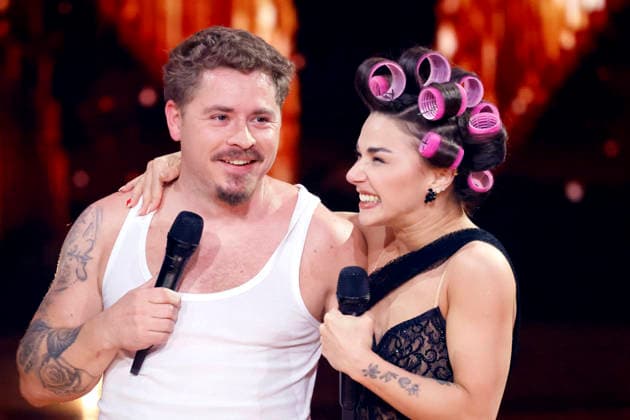 Drummer Gustav Schäfer Tokio Hotel and professional dancer Anastasia Maruster at the fifth dance show of the 19th season of the RTL dance show Lets Dance at the Coloneum Cologne, 10 04 2026 NRW Germany Copyright: xChristophxHardtx