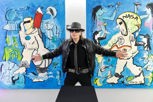 Udo Lindenberg at the opening of the exhibition Keine Panik in Werl The Udo Lindenberg Universe in the Walentowski Galleries Werl, 11 04 2026 Foto:xT.xSchröerx xFuturexImagex lindenberg_6467