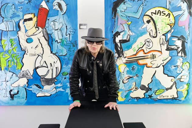 Udo Lindenberg at the opening of the exhibition Keine Panik in Werl The Udo Lindenberg Universe in the Walentowski Galleries Werl, 11 04 2026 Foto:xT.xSchröerx xFuturexImagex lindenberg_6469