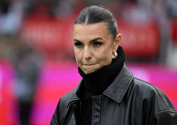 12 04 2026, xophax, Soccer 1 Bundesliga, 1 FC Koeln Werder Bremen Laura Wontorra DFL DFB REGULATIONS PROHIBIT ANY USE OF PHOTOGRAPHS as IMAGE SEQUENCES and or QUASI VIDEO Koeln