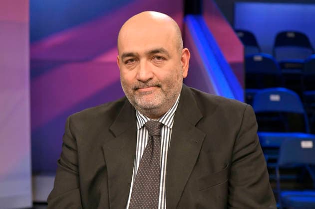 Omid Nouripour on the ARD talk show maischberger in Studio Berlin Adlershof Berlin, 14 04 2026 Foto:xM.xBehrensx xFuturexImagex maischberger1404_6524