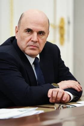 Russia Putin Economy 9144900 15.04.2026 Russian Prime Minister Mikhail Mishustin waits before a meeting on economic issues held by President Vladimir Putin at the Kremlin in Moscow, Russia. Alexander Kazakov Sputnik Moscow Russia  Copyright: xAlexanderxKazakovx