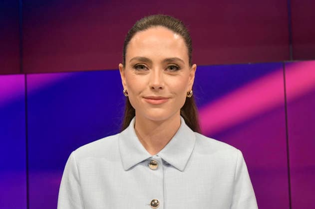 Franca Lehfeldt on the ARD talk show maischberger in Studio Berlin Adlershof Berlin, 15 04 2026 Foto:xM.xBehrensx xFuturexImagex maischberger1504_6408