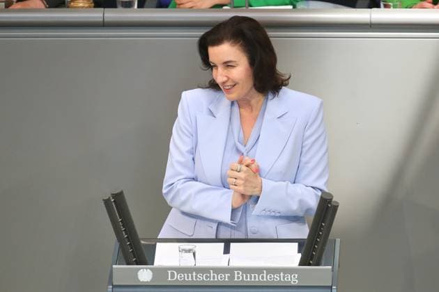 Berlin, Germany, 22 04 2026 German Bundestag 73 Bundestag session Federal Minister of Research, Technology and Space Dorothee Bär CSU Copyright: xdtsxNachrichtenagenturx dts_116242