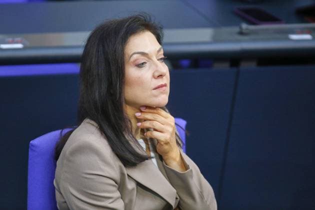 Berlin, Germany, 24 04 2026 German Bundestag 75 Bundestag session Federal Minister for Economic Affairs and Energy Katherina Reiche CDU Copyright: xdtsxNachrichtenagenturx dts_116563
