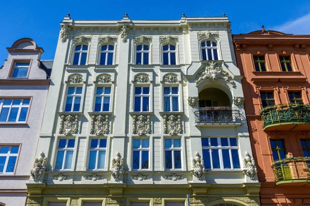 Symbolic photo old building DEU Germany Brandenburg Cottbus, 22 04 2026,The historic facade of an old building can be seen in Cottbus city center AF_Cottbus_29904.jpeg