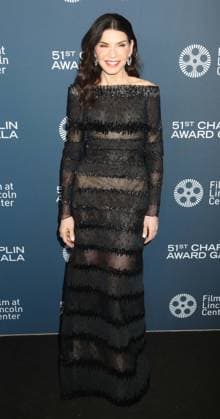 April 27, 2026, New York, New York, USA: Actor JULIANNA MARGULIES wearing Atelier Prabal Gurung seen during the 51st Annual Chaplin Award Gala honoring George Clooney red carpet arrivals held at Alice Tully Hall at Lincoln Center. New York USA  - ZUMAk03_ 20260427_zaf_k03_048 Copyright: xNancyxKaszermanx