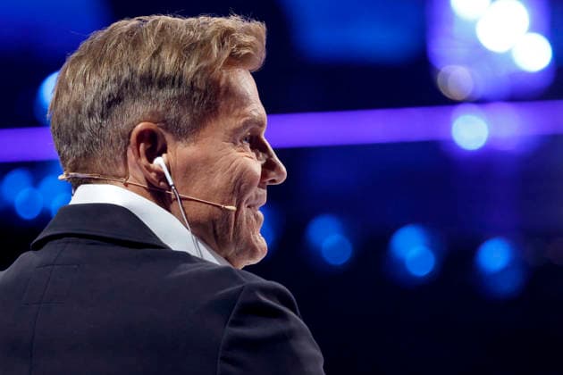 Musician and judge Dieter Bohlen at the first of three live shows of the 22nd season of the German singing casting show Deutschland sucht den Superstar DSDS at the MMC Studios Cologne, 28 04 2026 NRW Germany Copyright: xChristophxHardtx