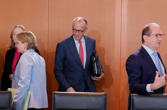 Dr Stefanie Hubig, Federal Minister of Justice and Consumer Protection, Friedrich Merz, Federal Chancellor , Alexander Dobrindt CSU ,Federal Minister of the Interior, Germany, Berlin, Federal Chancellery, At its 42nd meeting on 29 April 2026, the Federal Cabinet will discuss, among other things, the