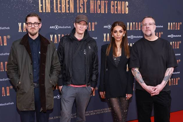 Xatar documentary series Alex Barbian, Falk Schacht, Farvah Hajabi, Stefan Kauertz Premiere of the documentary series XATAR Ð ONE LIFE IS NOT ENOUGH, Fotografiska Museum Berlin, Berlin Date 30 04 2026 Copyright: xEventpress Kratschx