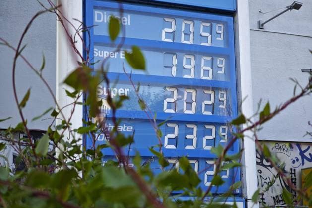 Berlin, Germany, 01 05 2026 Price board at an Aral filling station on the morning of May 1 after the so-called fuel discount came into effect Copyright: xdtsxNachrichtenagenturx dts_117226