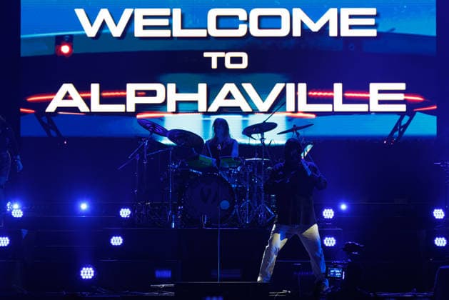Ela, Alphaville at event EHC Happy Weekend 2026, 3 EHC Star Night on 03 05 2026 in Königsbrunn, Pharmpur Eisarena Bayern Germany