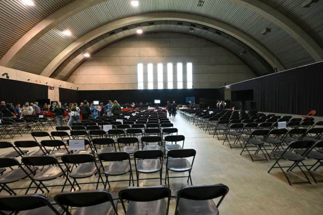 Paolo and Antonino Falzone Trial 04 05 2026 MONS, BELGIUM - MAY 04 : Day 1 of the trial hall pictured on on May 4, 2026 in Mons, Belgium, 04 05 2026 Mons Belgium  Copyright: xPhilipxReynaersx