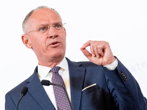 20260504 Lagebericht zum Verfassungsschutz mit dem Innenminister WIEN, OESTERREICH - MAI 4: Bundesminister fuer Inneres Gerhard Karner (OeVP) beim Lagebericht - zum Verfassungsschutz mit dem Innenminister im Bundesministerium fuer Inneres am 4. Mai 2026 in Wien, Oesterreich. 260504_SEPA_10_015 Copyright: xMichaelxIndrax SEPAxMedia