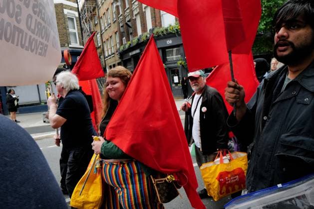 London Hosts Annual May Day March and Rally People gather in London for the annual May Day March and Rally on the Early May bank holiday, Monday, 4 May 2026. London England United Kingdom Copyright: xJoaoxDanielxPereirax