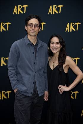Justin Peck, Patricia Delgado at arrivals for ART Opening Night on Broadway, Music Box Theatre, New York, NY, September 16, 2025. Photo By: Ryan Billings Everett Collection2516S05 BX041 PUBLICATIONXNOTxINxCANxCHNxFRAxITAxJPNxNORxPOLxRUSxESPxUKxUSA Copyright: xx 2516S05 BX041 2516S05_BX041_H