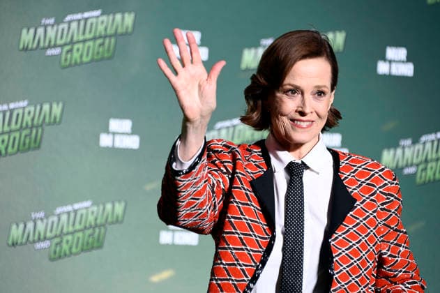 Sigourney Weaver at the fan event Star Wars The Mandalorian and Grogu at the UCI Luxe East Side Gallery on Uber Platz Berlin, 04 05 2026 Foto:xN.xKubelkax xFuturexImagex mandalorian_6414