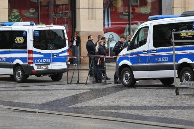 Leipzig, Saxony, Germany, 05 05 2026 After a car drove into a crowd of people on Monday, the Grimmaische Straße crime scene was still cordoned off the following morning Copyright: xdtsxNachrichtenagenturx dts_117618
