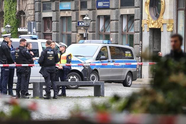 Leipzig, Saxony, Germany, 05 05 2026 After a car drove into a crowd of people on Monday, the Grimmaische Straße crime scene was still cordoned off the following morning Copyright: xdtsxNachrichtenagenturx dts_117621