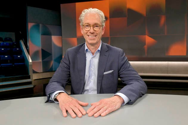 Andreas Gassen on the ARD talk show hart aber fair in Studio Adlershof Berlin, 05 04 2026 Foto:xM.xBehrensx xFuturexImagex hart_fair0405_6515