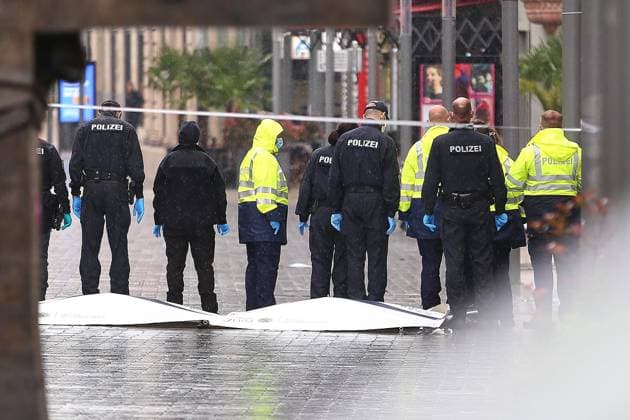 Leipzig, Saxony, Germany, 05 05 2026 After a car drove into a crowd of people on Monday, the Grimmaische Straße crime scene was still cordoned off the following morning Copyright: xdtsxNachrichtenagenturx dts_117706