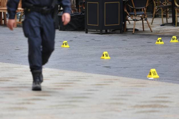 Leipzig, Saxony, Germany, 05 05 2026 After a car drove into a crowd of people on Monday, the Grimmaische Straße crime scene was still cordoned off the following morning Copyright: xdtsxNachrichtenagenturx dts_117717