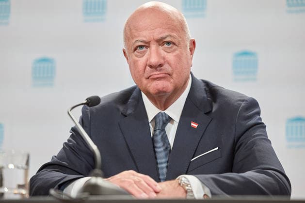 Vienna 05 05 2026 New ÖVP parliamentary group leader Gödl This morning, following the resignation of ÖVP parliamentary group leader Woeginger, a new ÖVP parliamentary group leader was elected PHOTO Federal Chancellor Christian Stock