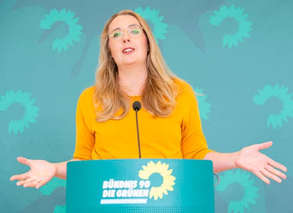 Katharina Dröge EUR, Germany, Berlin, 05 05 2026 Press statement by Katharina Dröge Chairwoman of the B90 The Greens parliamentary group before the parliamentary group meeting in the German Bundestag