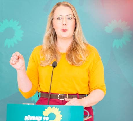 Katharina Dröge EUR, Germany, Berlin, 05 05 2026 Press statement by Katharina Dröge Chairwoman of the B90 The Greens parliamentary group before the parliamentary group meeting in the German Bundestag
